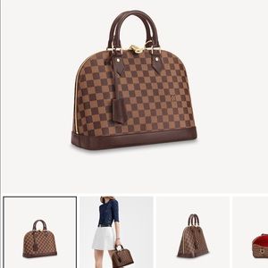 Authentic Louis Vuitton Alma bag